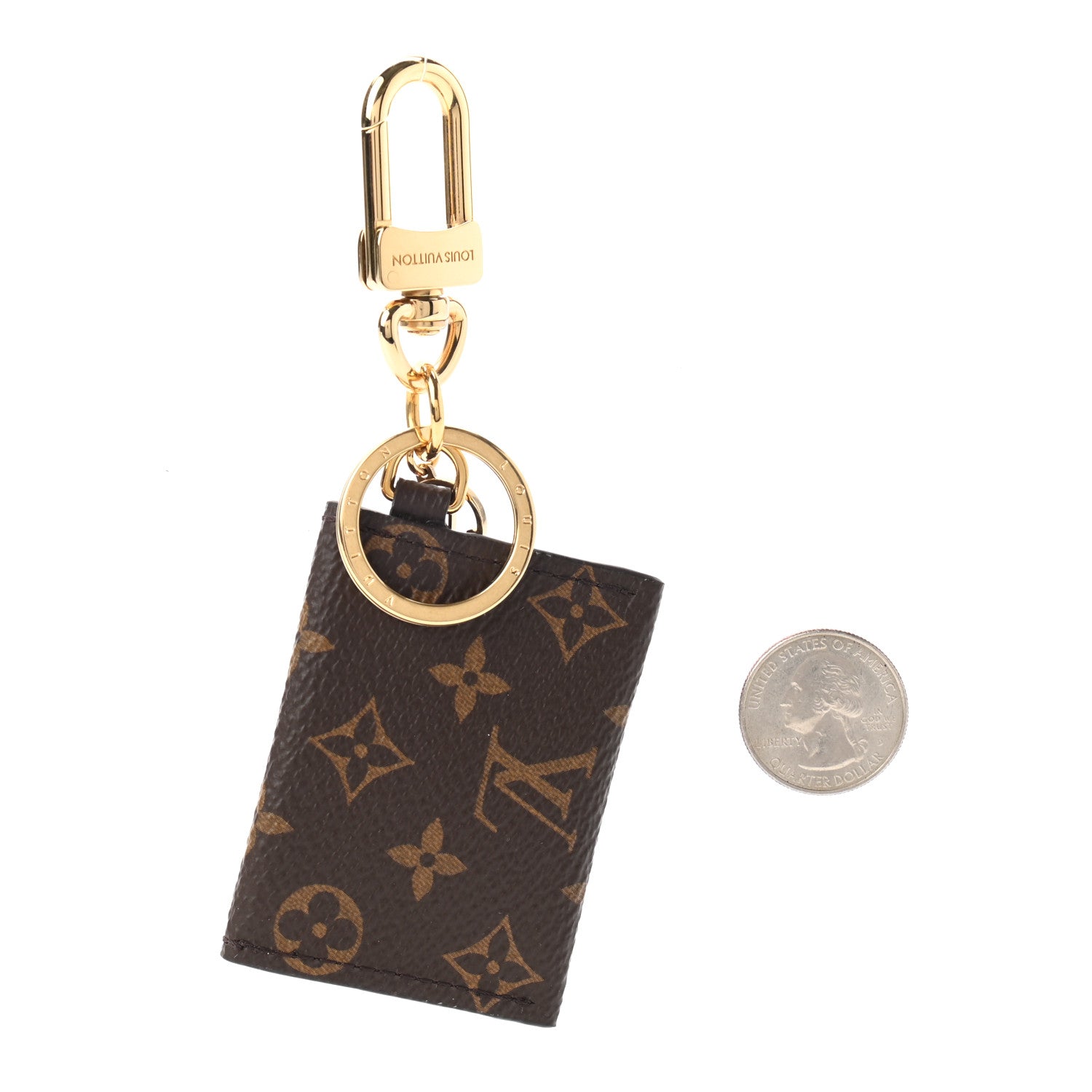 Louis Vuitton Monogram Kirigami Pouch Bag Charm Key Holder 2 of 3