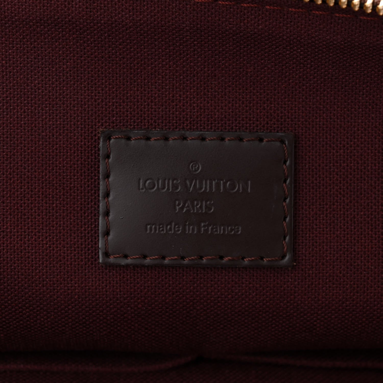 Louis Vuitton Damier Ebene Iena MM 6 of 9