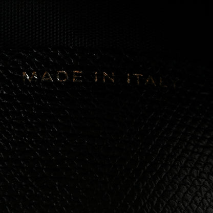 Chanel Grained Calfskin CC Button Yen Wallet Black 7 of 8