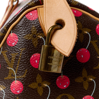 Louis Vuitton Monogram Cerises Speedy 25 9 of 16