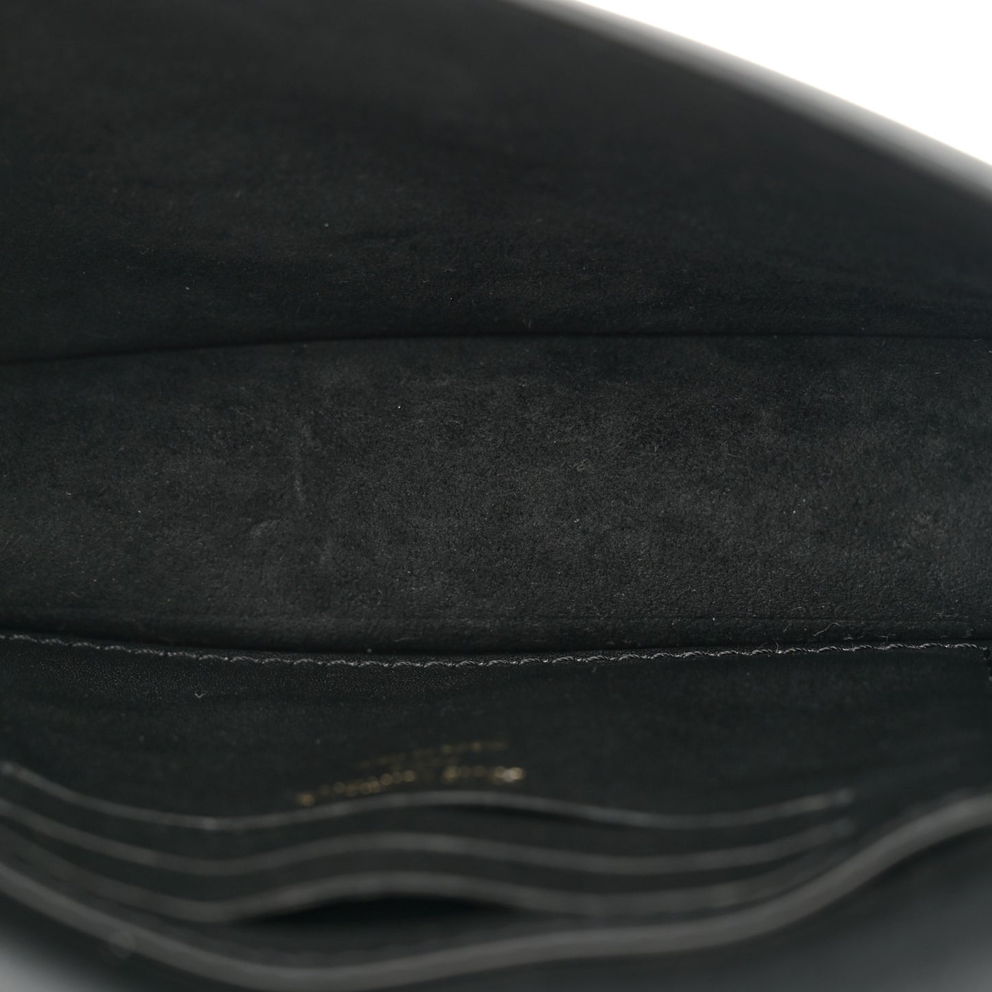 Calfskin LV Bloom Wallet On Chain Black