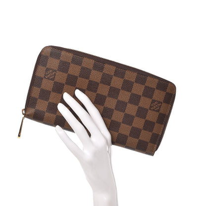 Louis Vuitton Damier Ebene Zippy Organizer Wallet 2 of 9