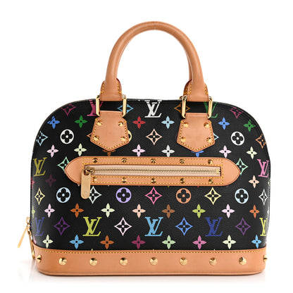 Louis Vuitton Monogram Multicolor Alma Black 1 of 9