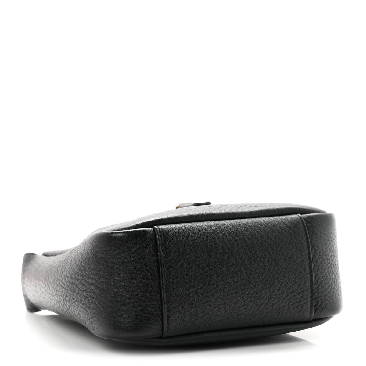 Saint Laurent Grained Calfskin Baby Le 5 A 7 Supple Hobo Black 5 of 11