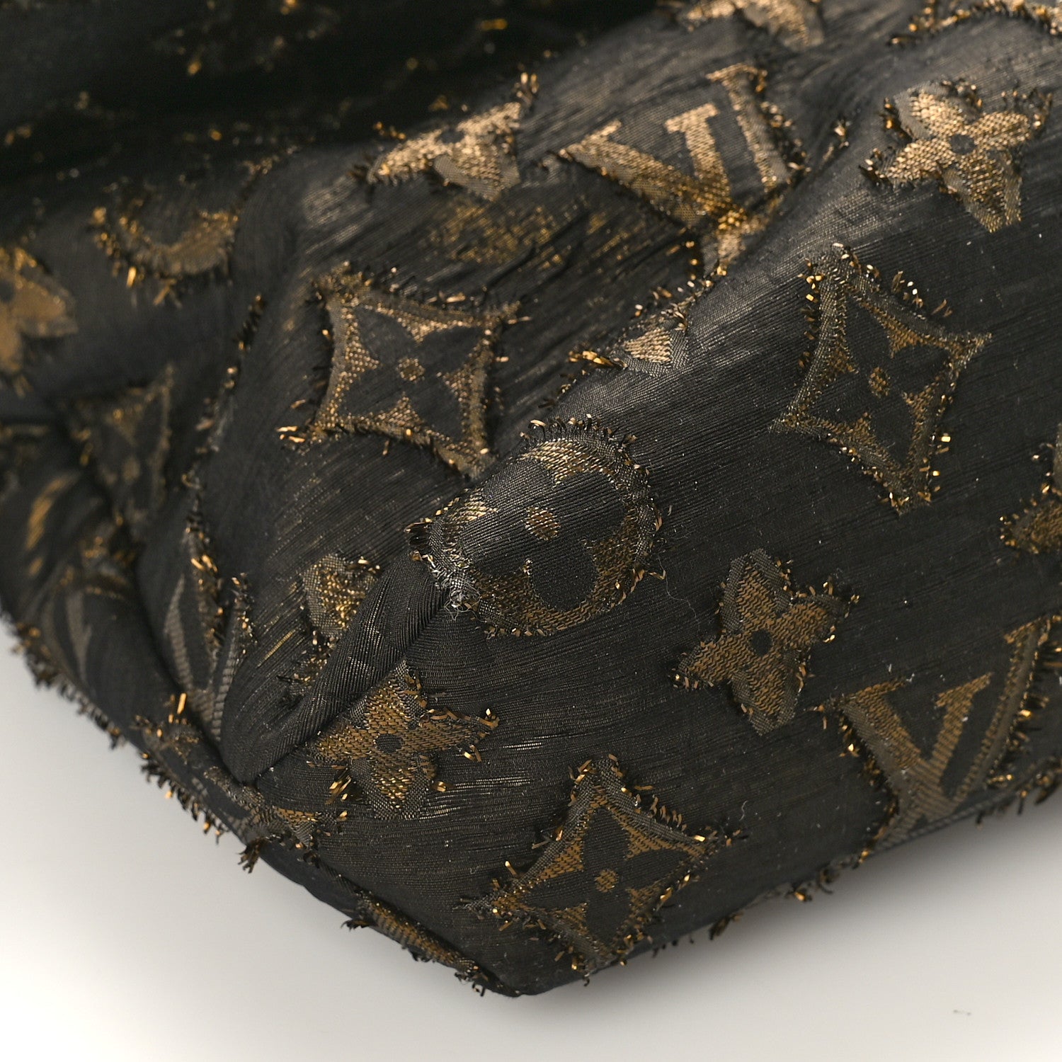 Louis Vuitton Lurex Quilted Monogram Altair Clutch Bronze 7 of 8
