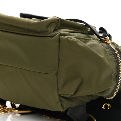 Burberry Nylon Small Crossbody Rucksack Backpack Canvas Green 13 of 14