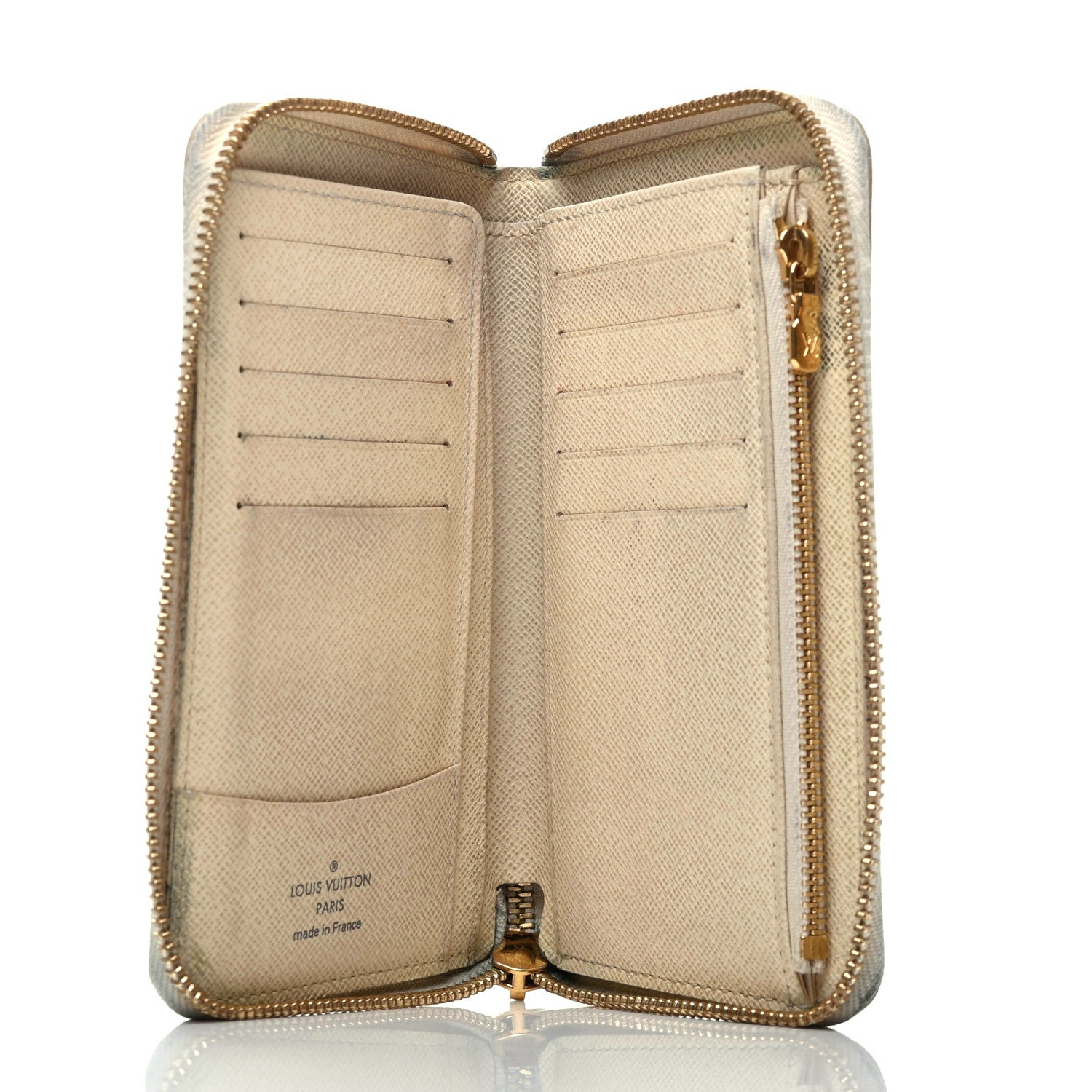 Louis Vuitton Damier Azur Compact Zippy Wallet 5 of 12