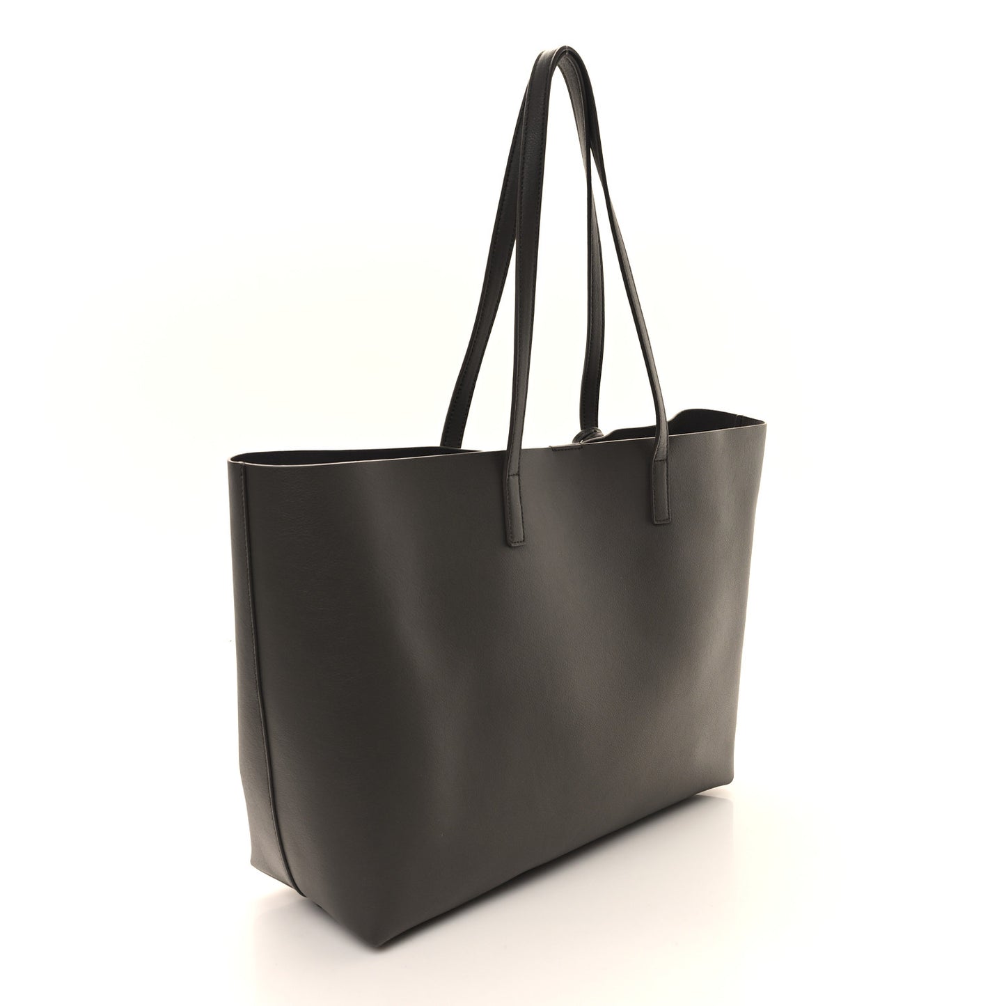 Calfskin Large Shopping Tote Earth