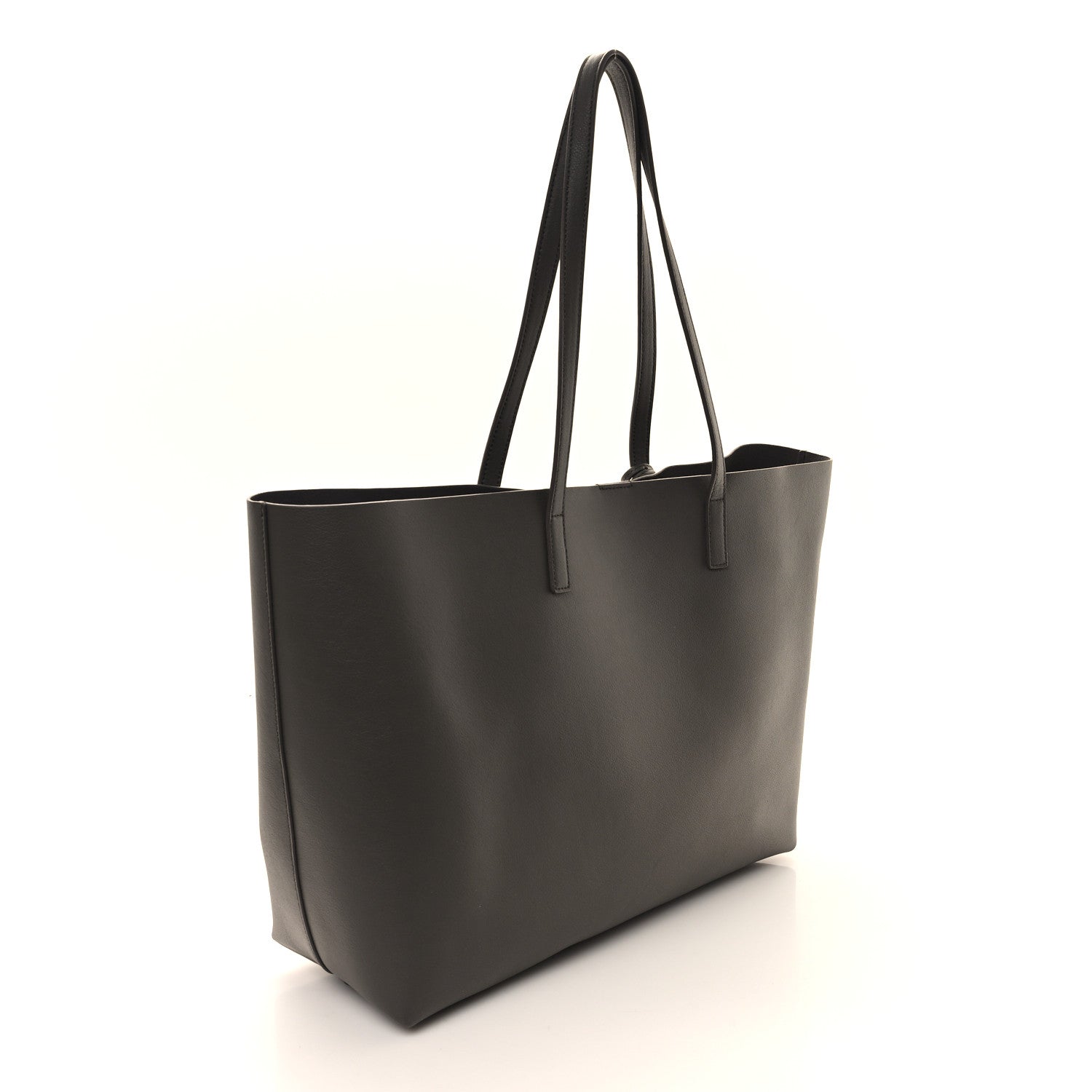 Saint Laurent Calfskin Large Shopping Tote Earth 4 of 11