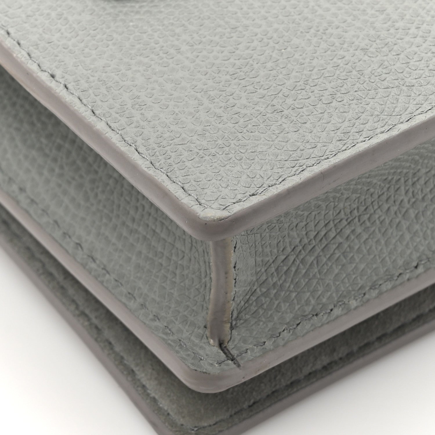 Christian Dior Calfskin 30 Montaigne 2 in 1 Pouch Grey 17 of 20