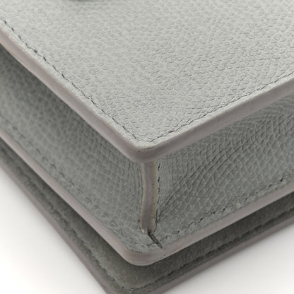 Christian Dior Calfskin 30 Montaigne 2 in 1 Pouch Grey 17 of 20