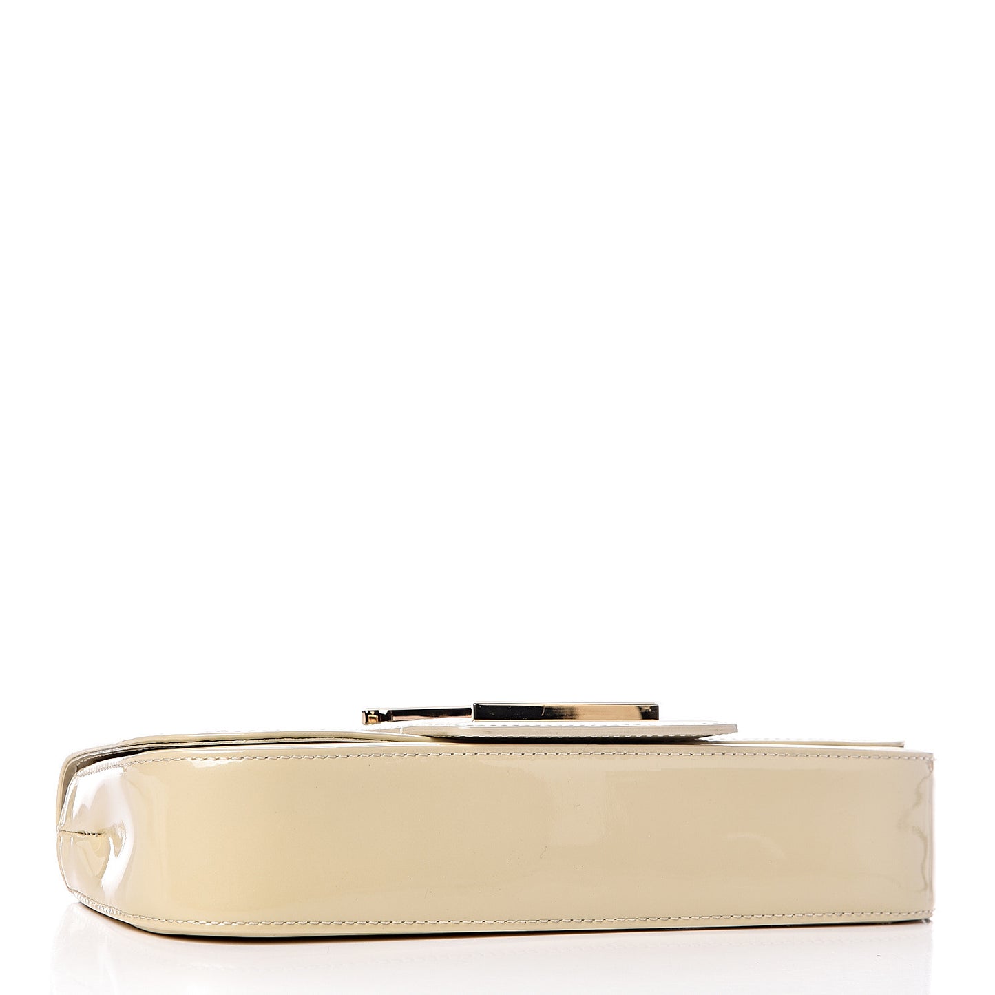 Patent Sobe Clutch Blanc Corail
