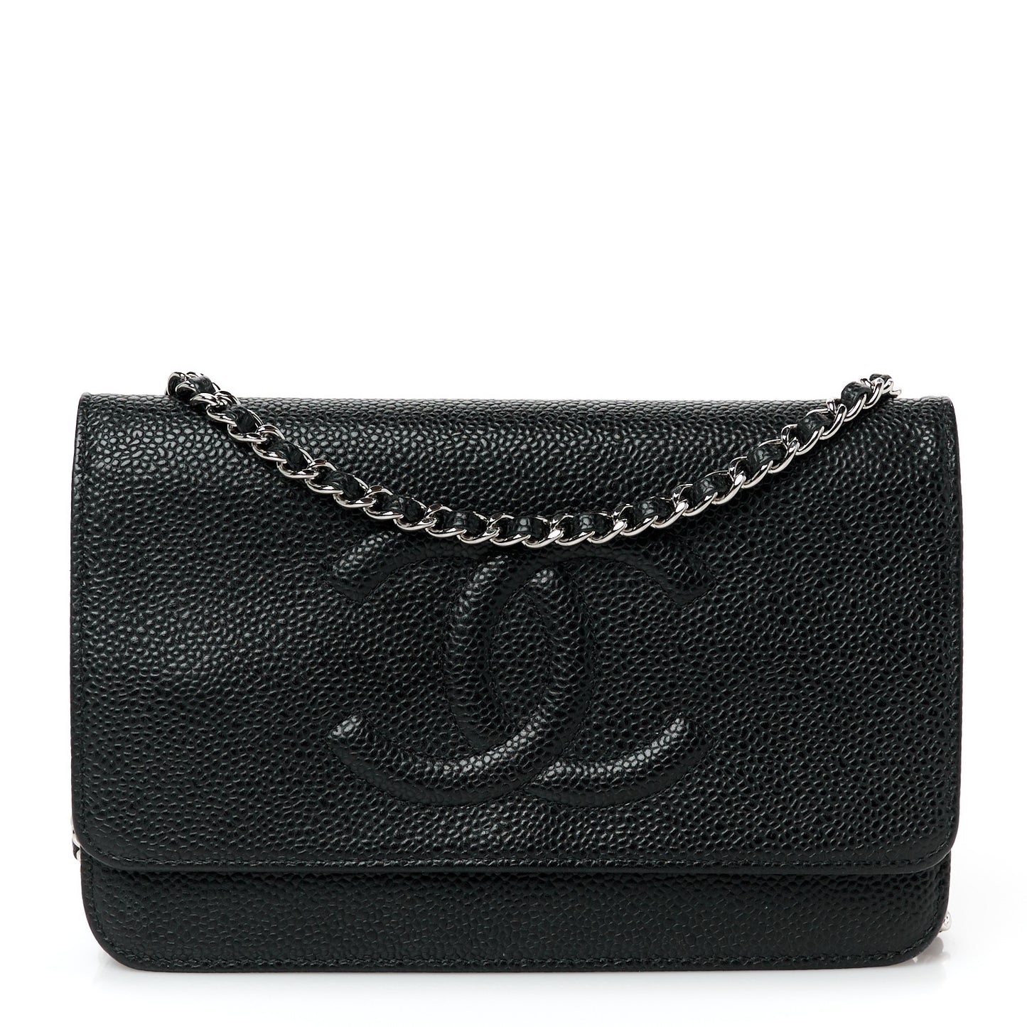 Caviar Timeless CC Wallet on Chain WOC Black