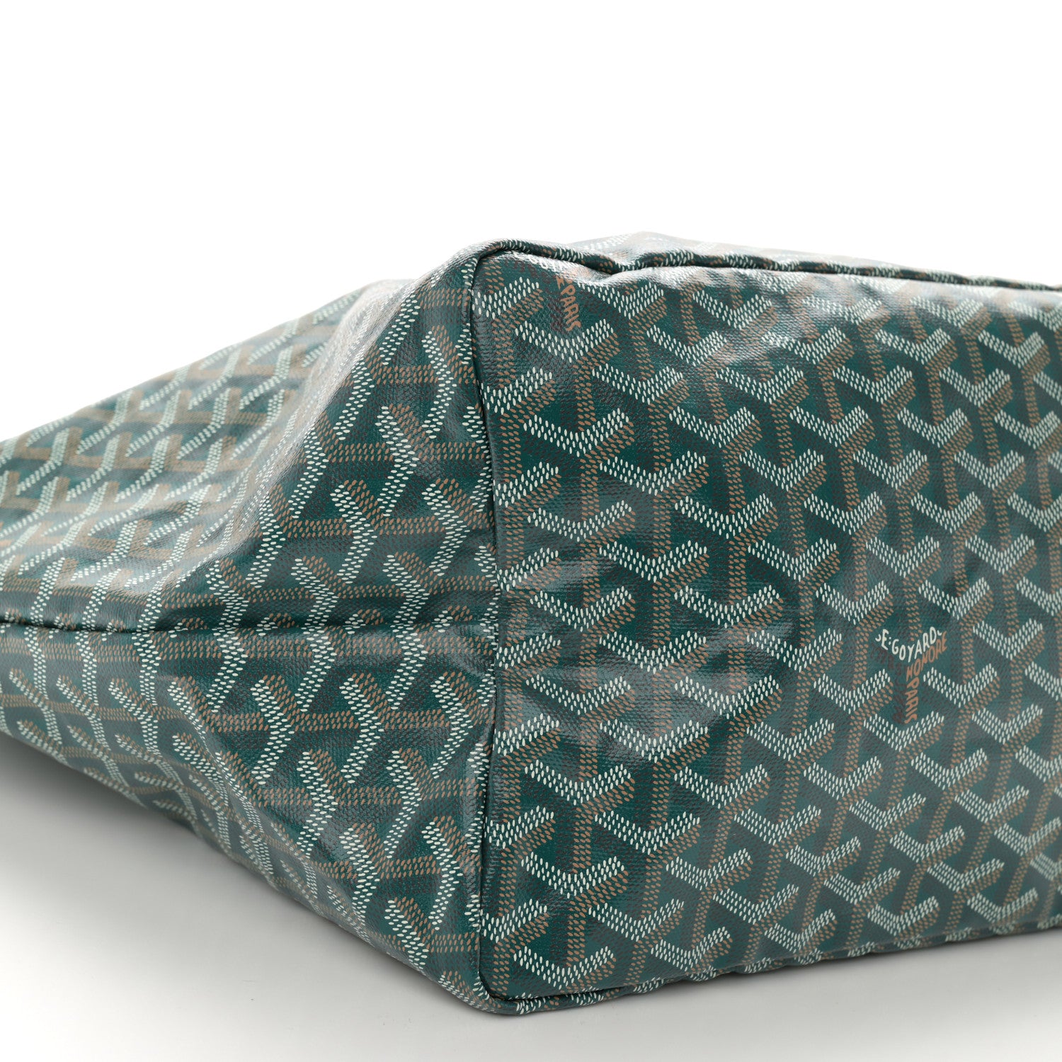 Goyard Goyardine Saint Louis GM Green 8 of 9