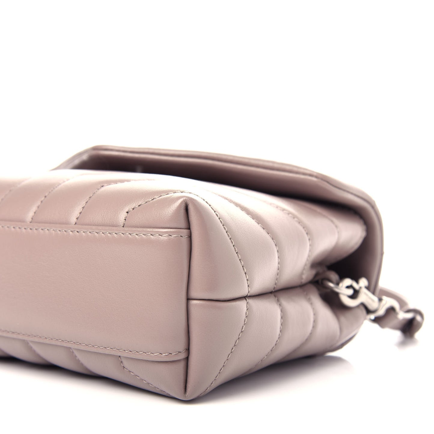 Calfskin Y Quilted Monogram Toy Loulou Satchel Light Natural