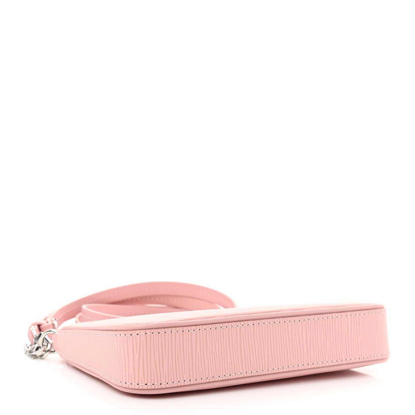 Epi Easy Pouch On Strap Rose Ballerine