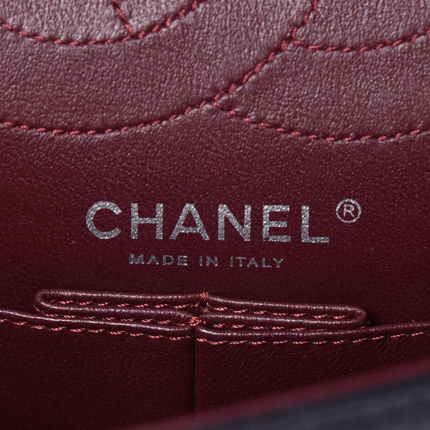Aged Calfskin Quilted 2.55 Reissue 225 Flap Black
