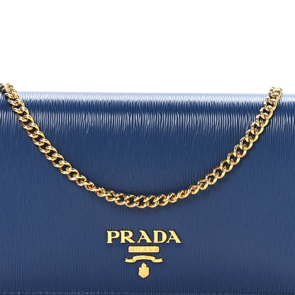 Prada Vitello Move Mini Crossbody Bag Bleuette 8 of 11