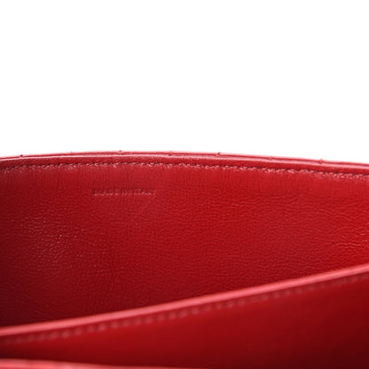Celine Calfskin Quilted Medium C Bag Red 6 of 9