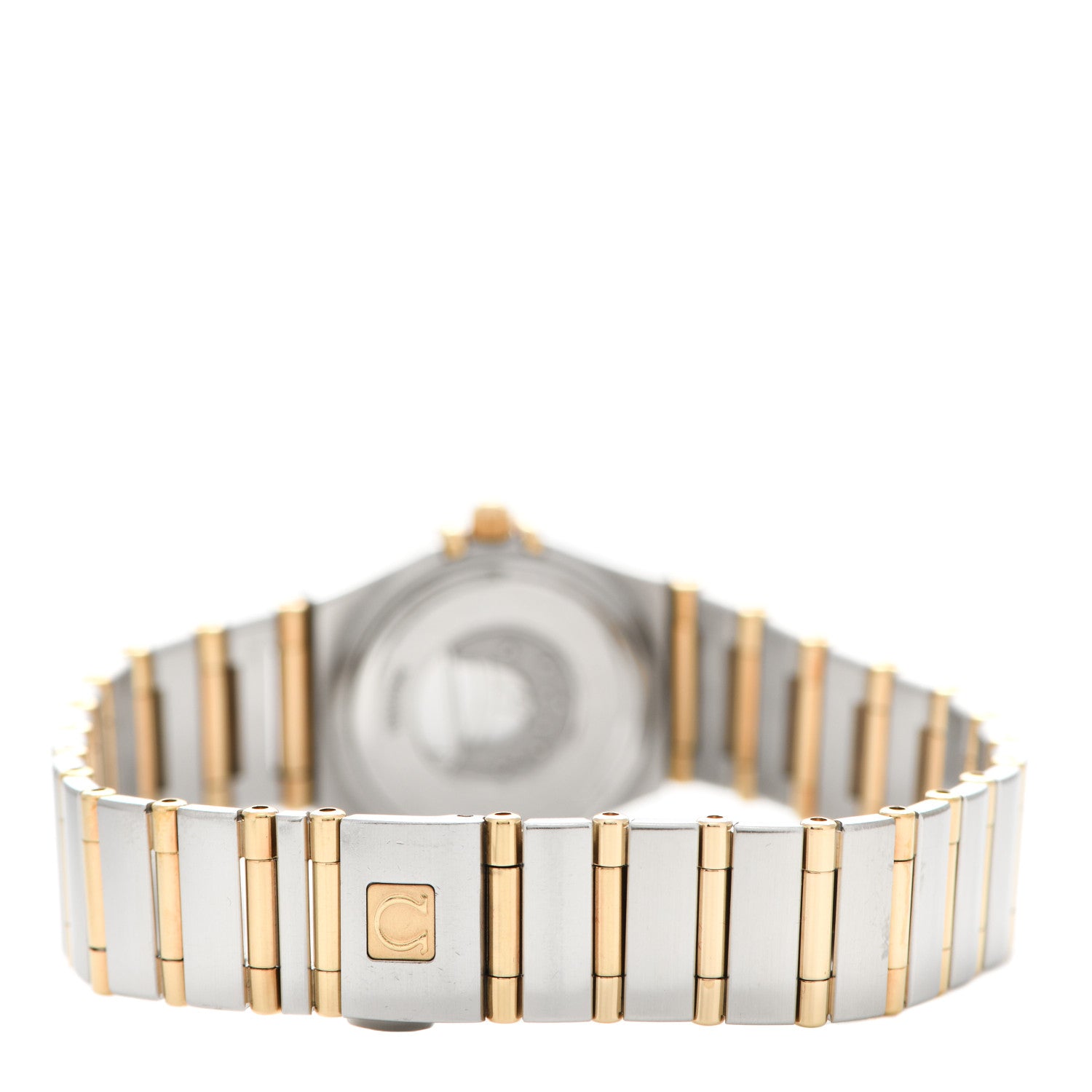 Omega Stainless Steel 18K Yellow Gold Diamond Mother of Pearl 22mm Constellation Quartz Watch 1262.75.00 3 of 5