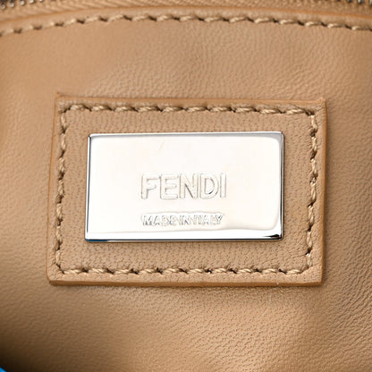 Fendi Nappa Colorblock Mini Peekaboo Iconic Satchel Blue Royal Papavero Cuoio 6 of 11