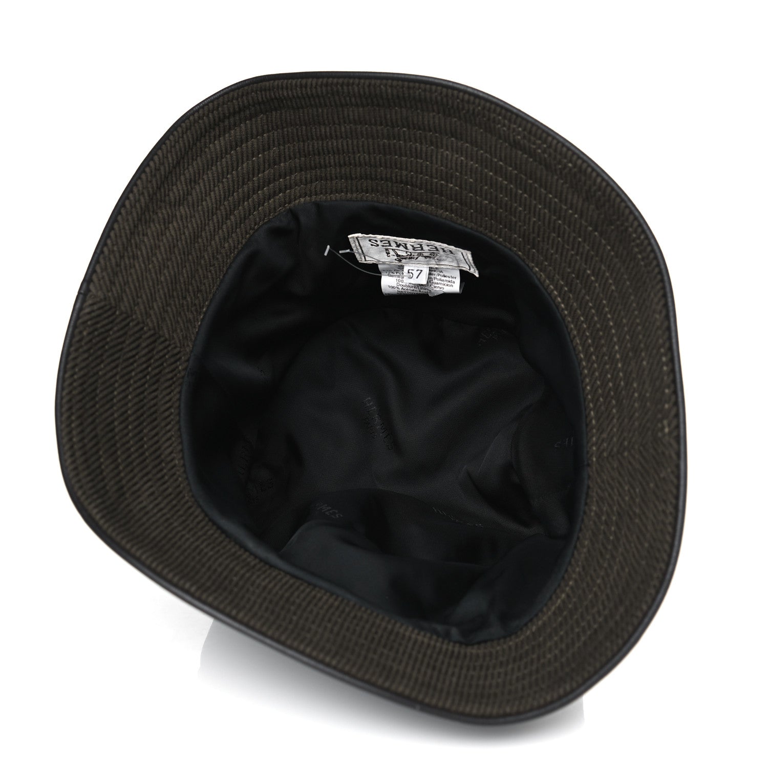 Hermes Corduroy Bucket Hat 57 3 of 3