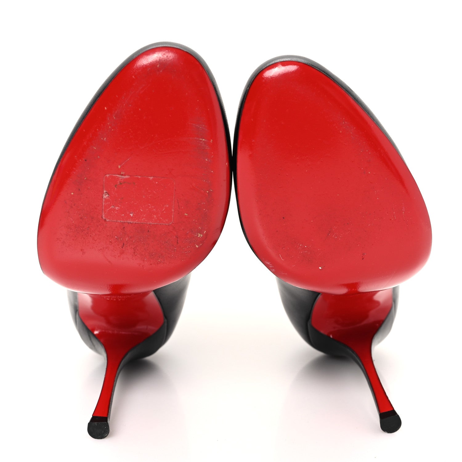 Christian Louboutin Shiny Nappa Booton 100 Ankle Boots 38.5 Black 6 of 9