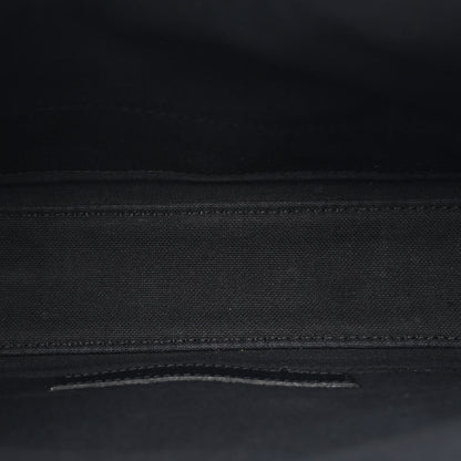 Balenciaga Cotton Canvas Calfskin Navy Cabas XS Black 6 of 13