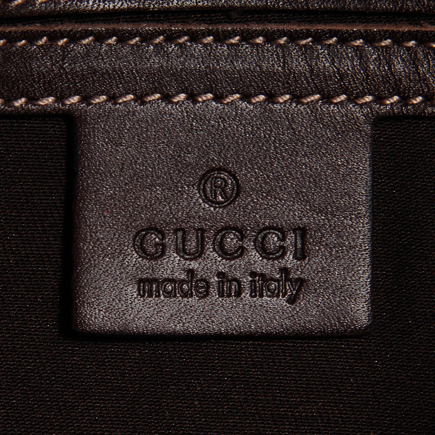Gucci GG Plus Monogram Small Flap Messenger Bag Beige Dark Brown 6 of 7