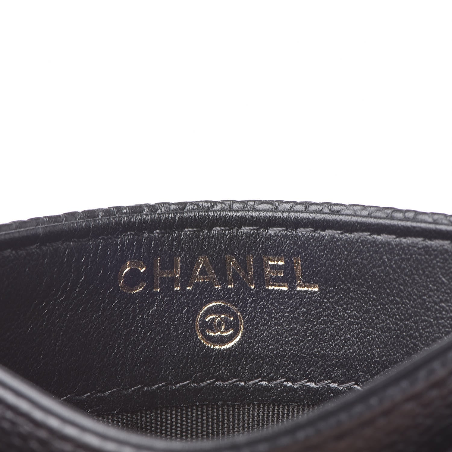 Chanel Caviar Quilted Filigree Card Holder Black 6 of 10