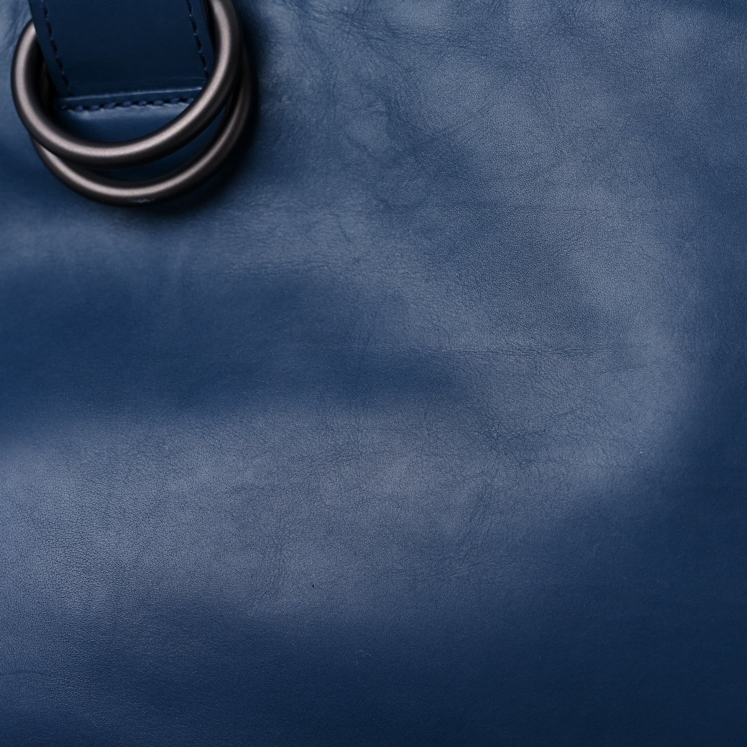 Bottega Veneta Nylon Intrecciato Backpack Blue 9 of 10
