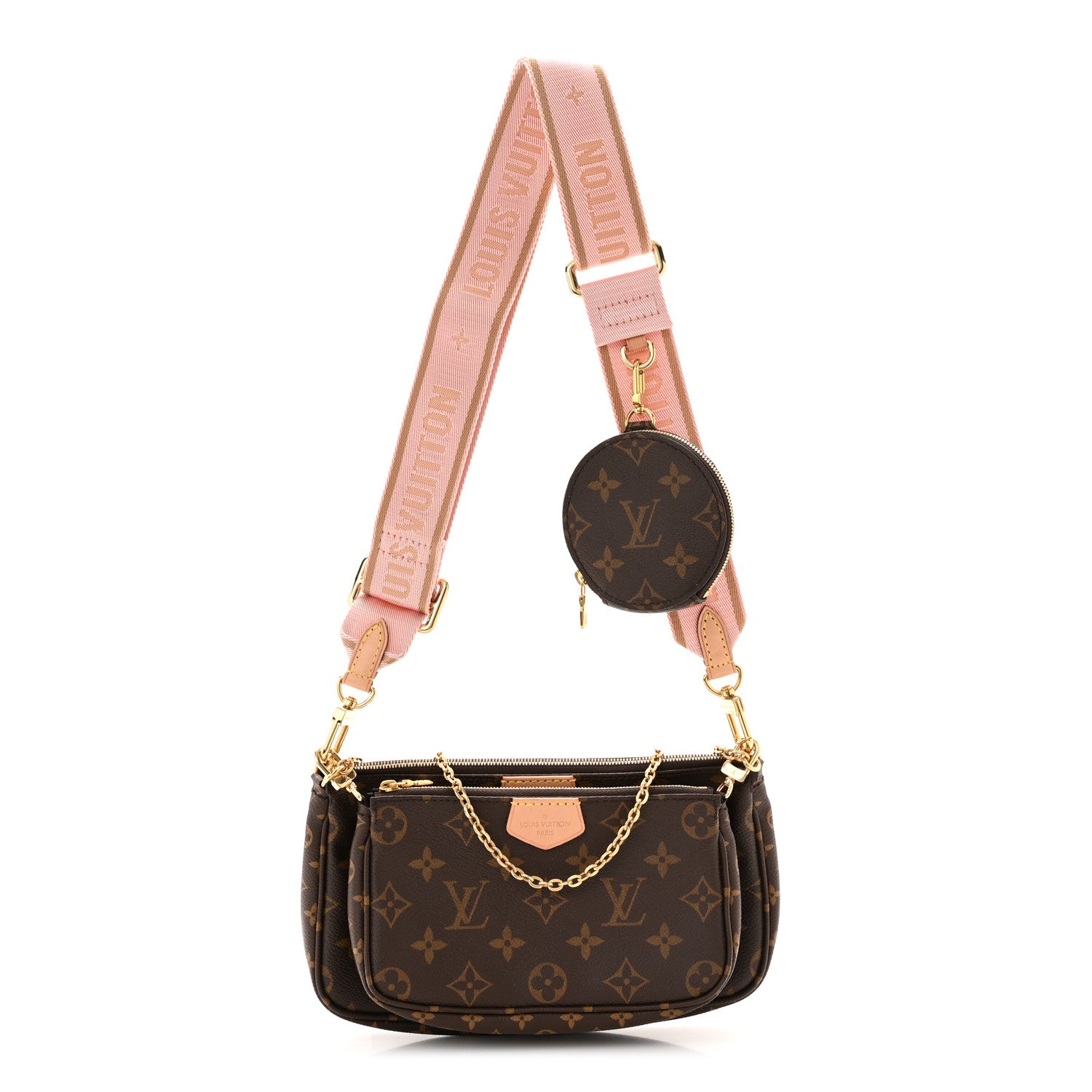 Louis Vuitton Monogram Multi Pochette Accessories Rose Clair 1 of 13