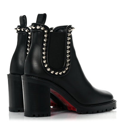 Christian Louboutin Nappa Spiked Capahutta 70 Chelsea Boots 36 Black 4 of 11