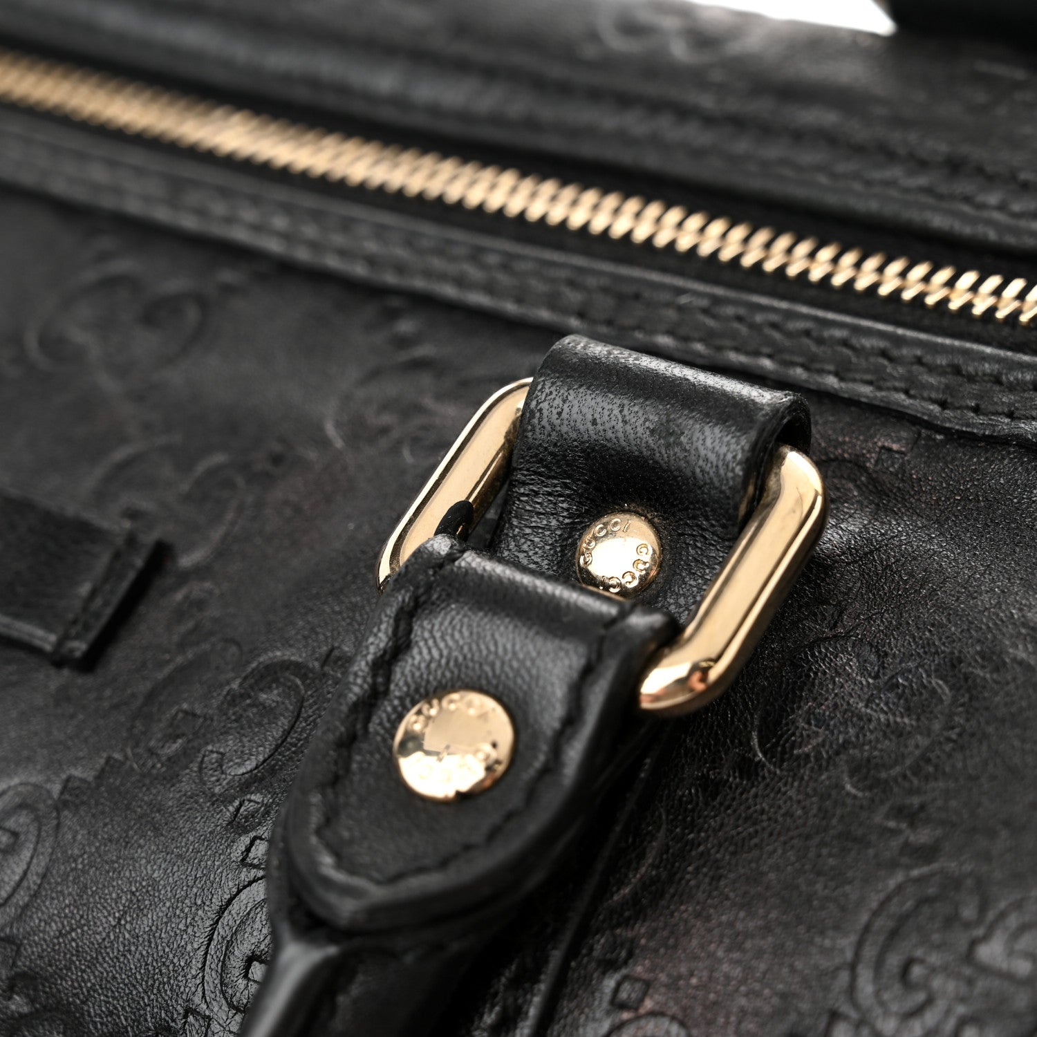 Gucci Guccissima Small Joy Boston Black 13 of 14