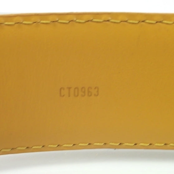 Epi Classique Belt Yellow 85/34