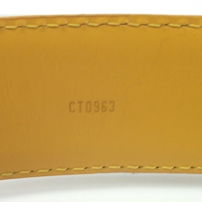 Louis Vuitton Epi Classique Belt Yellow 85/34 3 of 5