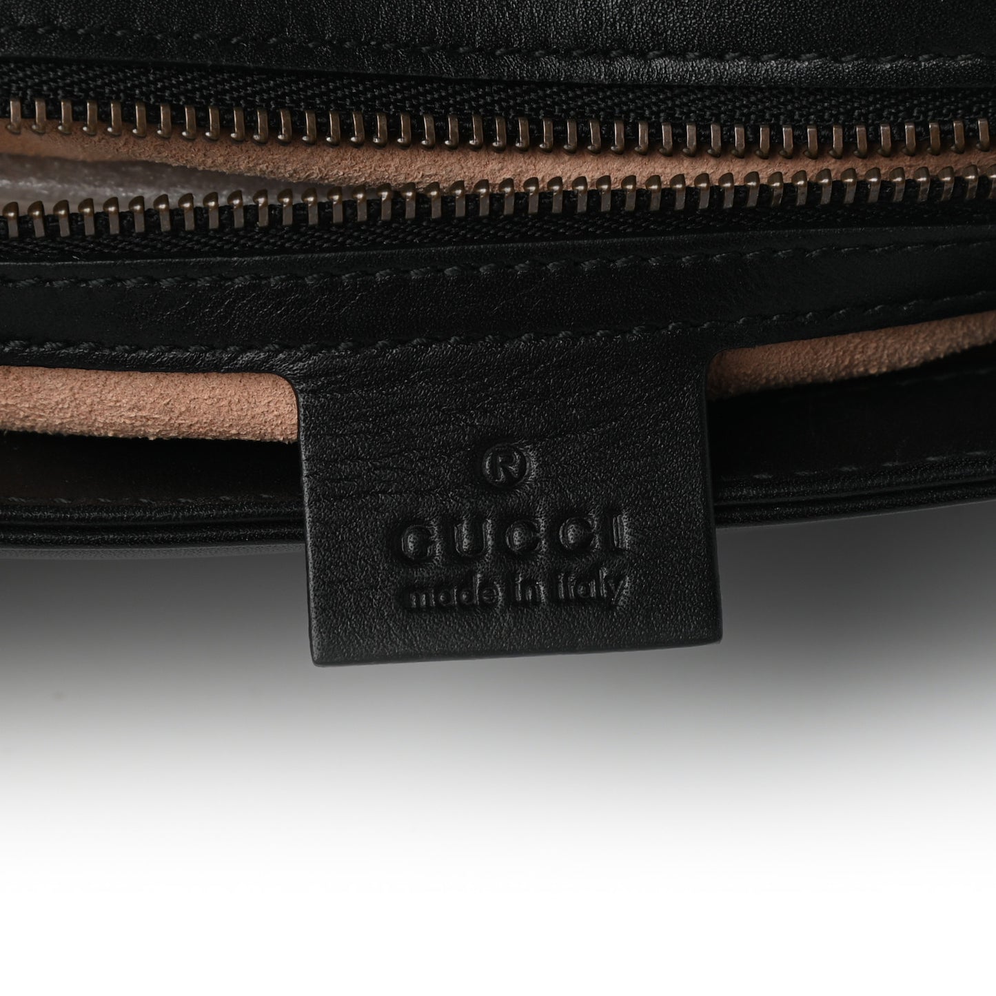 Calfskin Matelasse Small GG Marmont Shoulder Bag Black