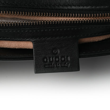 Gucci Calfskin Matelasse Small GG Marmont Shoulder Bag Black 5 of 5