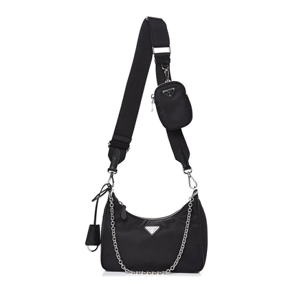 Prada Nylon Re-Edition 2005 Shoulder Bag Black 1 of 9