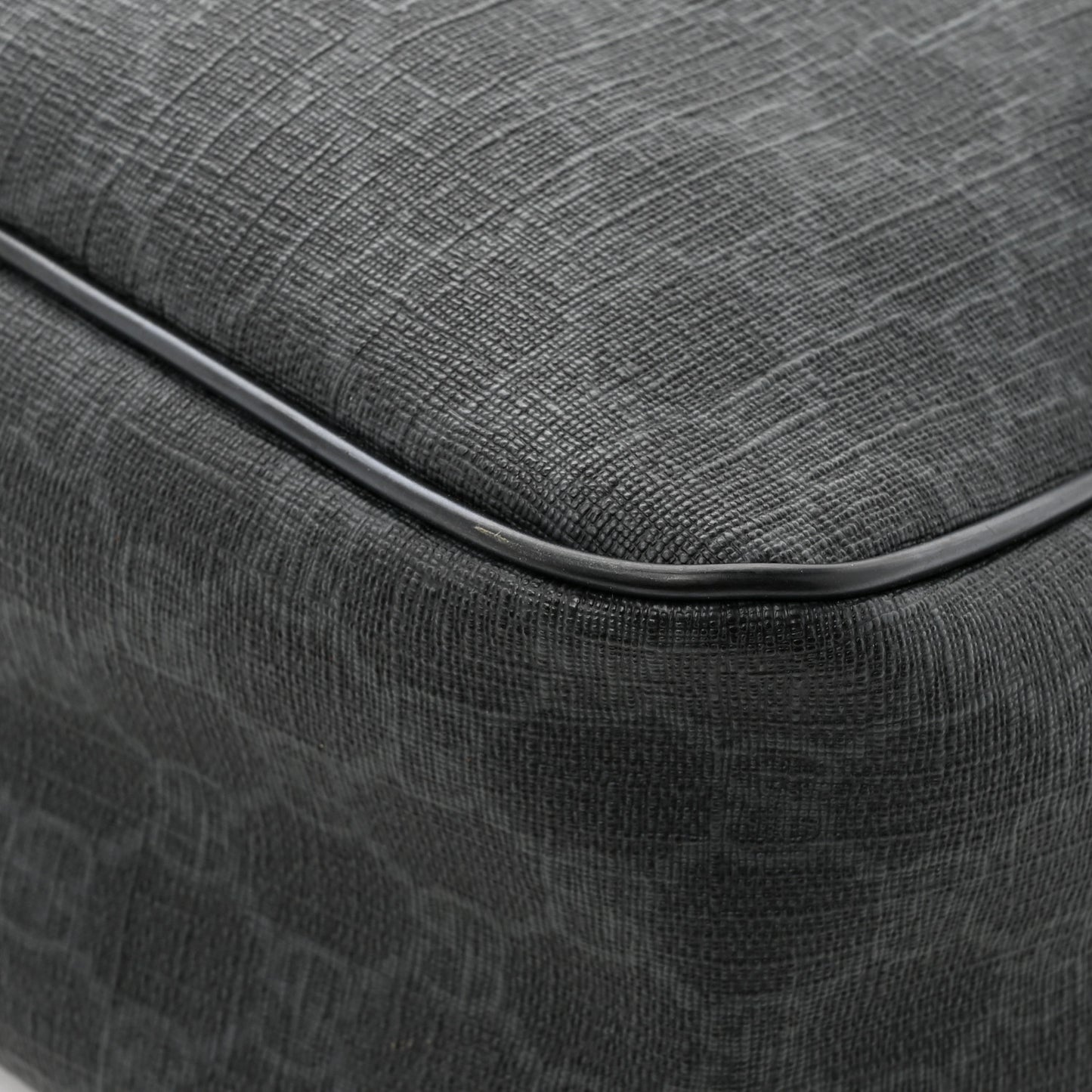 GG Plus Monogram Medium Flap Messenger Bag Black