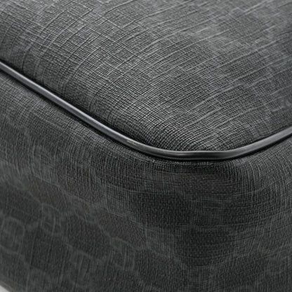 Gucci GG Plus Monogram Medium Flap Messenger Bag Black 14 of 16