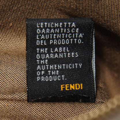 Fendi Zucchino Spalmati FF Multicolor Pochette White Multicolor 9 of 9