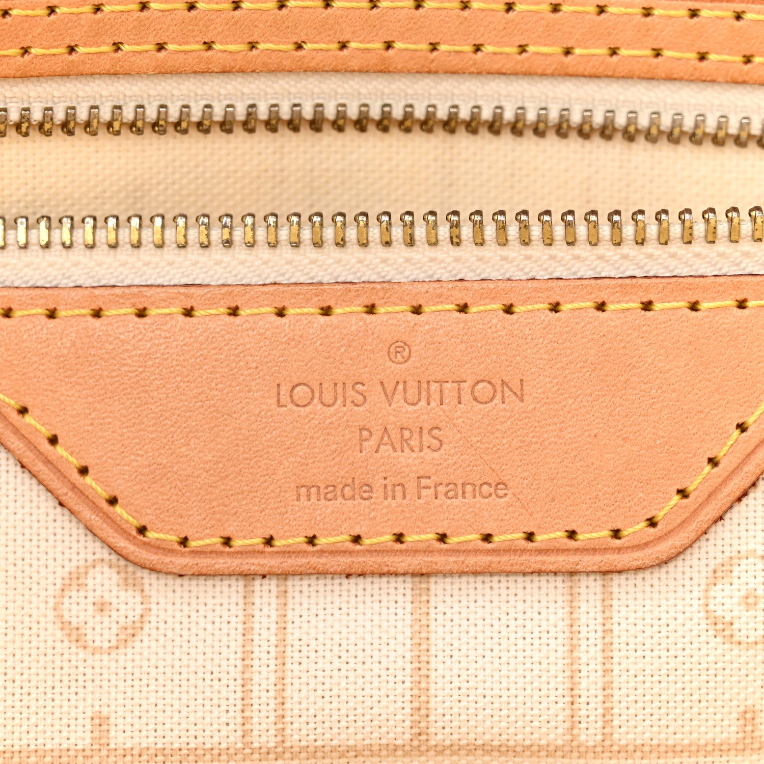 Louis Vuitton Damier Azur Neverfull MM 6 of 9