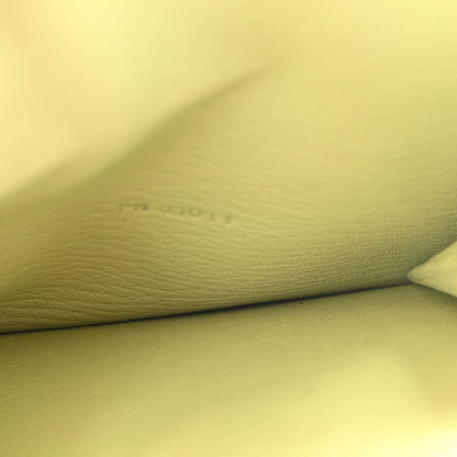 Hermes Matte Alligator Kelly Pocket Compact Wallet Jaune Bourgeon 5 of 10