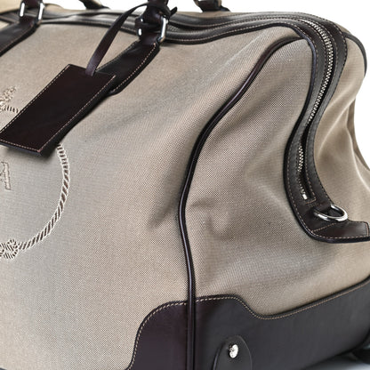 Prada Jacquard Logo Trolley Corda Moro 30 of 35