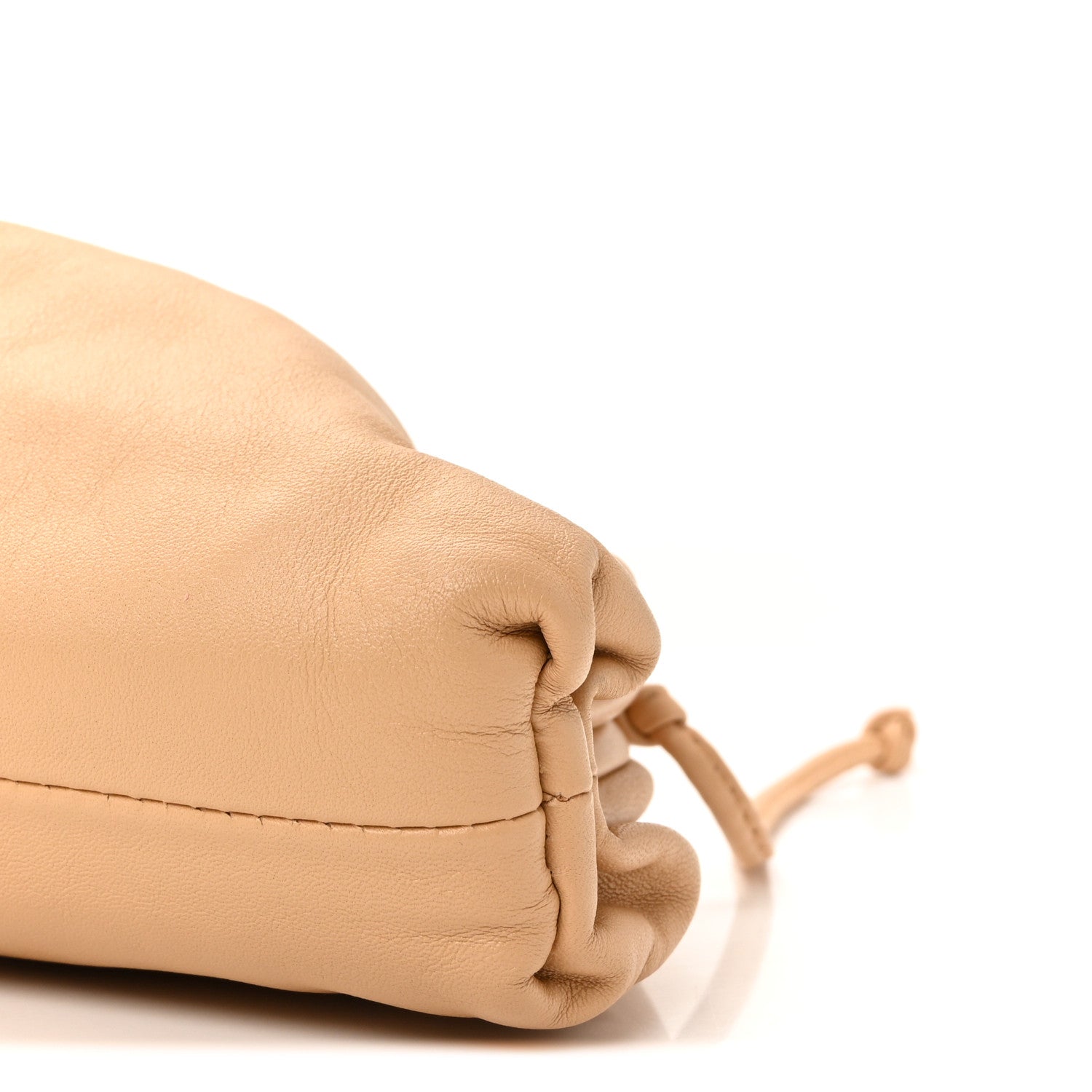 Bottega Veneta Butter Calfskin The Mini Pouch Almond 1819982