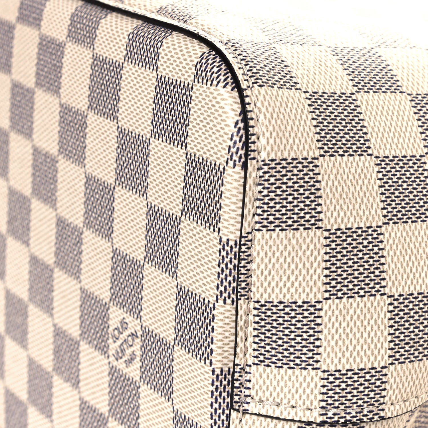 Louis Vuitton Damier Azur Braided Neonoe MM Blue 9 of 12