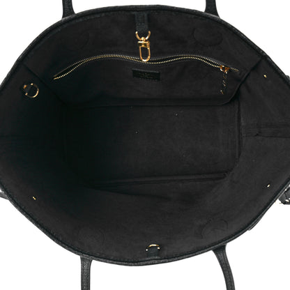 Louis Vuitton Empreinte Monogram Giant Neverfull MM Black 6 of 10