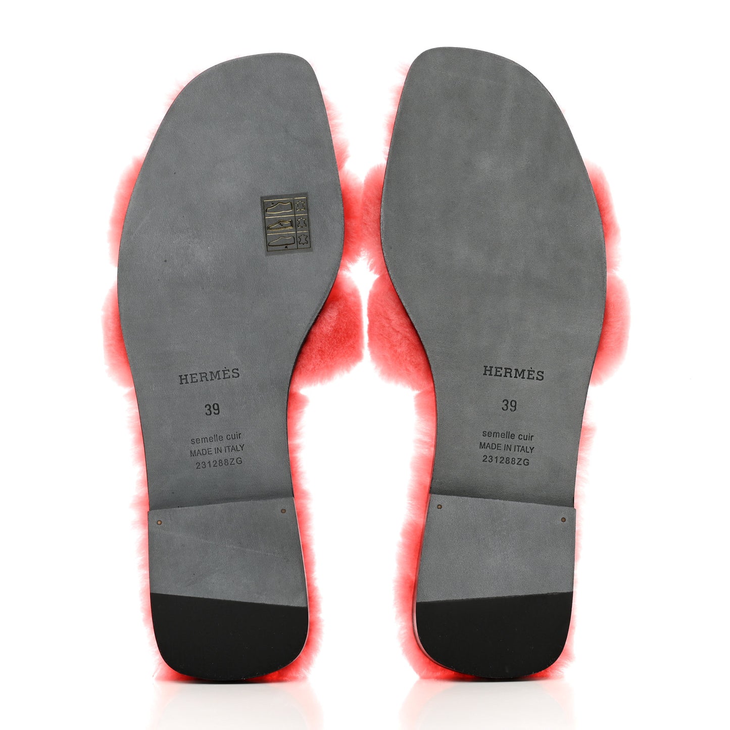Woolskin Oran Sandals 39 Rose Du Desert