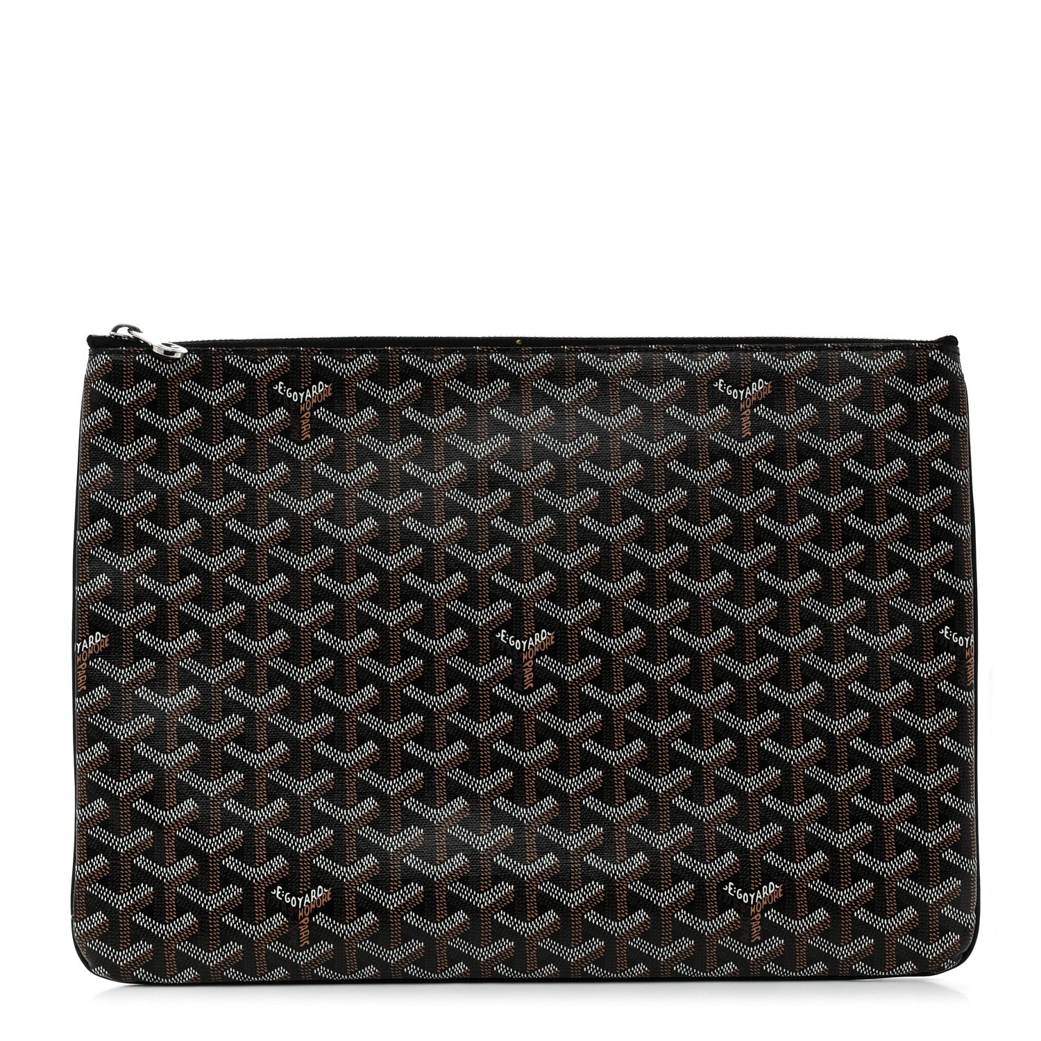 Goyard Goyardine Senat Pochette GM Black 1 of 7